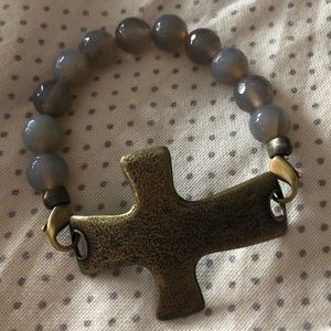 Lenny and Eva cross bracelet